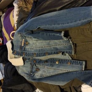 Hudson cropped jean jacket